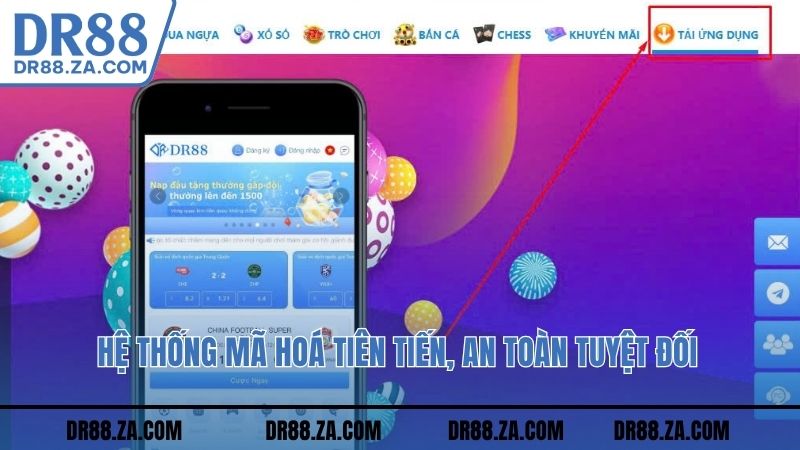 Hệ thống mã hoá tiên tiến, an toàn tuyệt đối